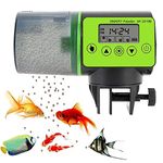 Aedcbaide Automatic Fish Feeder with Large Capacity, Auto Fish Feeder with Super Mute,Simple Fish Feeder,Food Timer Dispenser for Fish Tank and Vacation,Dispenser Feeder