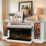 Unineo 75 Inch Electric Fireplace T