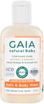 GAIA Natural Baby Bath & Body Wash | Certified Natural | Ideal for Newborns | Sensitive Skin formula | organic Avocado Oil | organic Chamomile | Soap Free | Perfume Free | Australian Made - 250mL