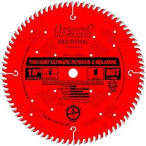 Freud LU79R010: 10" Thin Kerf Ultimate Plywood & Melamine Blade