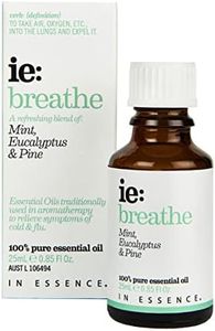 In Essence Breathe Pure Essential Oil Blend 25 ml, Dark Amber (IEREBRE)