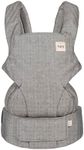 Tula Linen Explore Baby Carrier from Birth, 3-in-1 Outward Facing, Ergonomic Adjustable Baby Carrier (3.2-20.4 kg), Ash