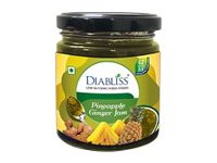 DiaBliss Diabetic Friendly Mixed Fruit Jam 225g Low Glycemic Index(GI) Sugar Free Alternative (Pineapple Ginger Jam)