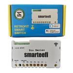 Smarteefi WiFi Smart Node Switch PRO-SERIES, Retrofit Smart Switch, Works with existing switches, No hub required, Compatible with Alexa and Google Home (PRO-SERIES, 6 Node (5 + 16A Node))