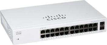 Cisco Business CBS110-24T Unmanaged Switch | 24 Port GE | 2x1G SFP Shared | Limited Lifetime Protection (CBS110-24T)