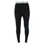 Fruit of the Loom Men's Waffle Weave Thermal Long John Underwear, XLarge, Black, Black