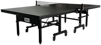 JOOLA Inside 25 Plus Professional Indoor Ping Pong Table – 25mm Tournament-Grade MDF Surface, Quick Clamp Table Tennis Net Set – Playback Mode – Easy 10-Minute Assembly – Foldable Competition Table