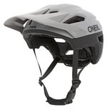 O'NEAL Bike Helmet I Dynamic Mountain Bike Helmet with optimal Ventilation Holes I Safety Standard EN1078 I Trailfinder Helmet Split V.20 I MTB Helmet | Grey | Size L/XL