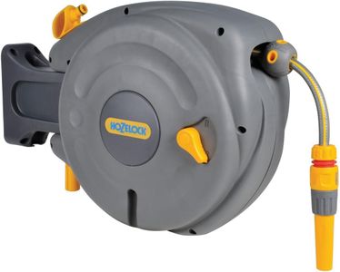 Hozelock Mini Auto Reel Hose Pipe – Compact Retractable Garden Hose