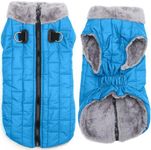 JoyDaog Warm Fleece Dog Coats with 