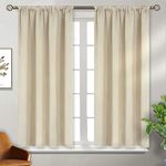 BGment Beige Room Darkening Curtain