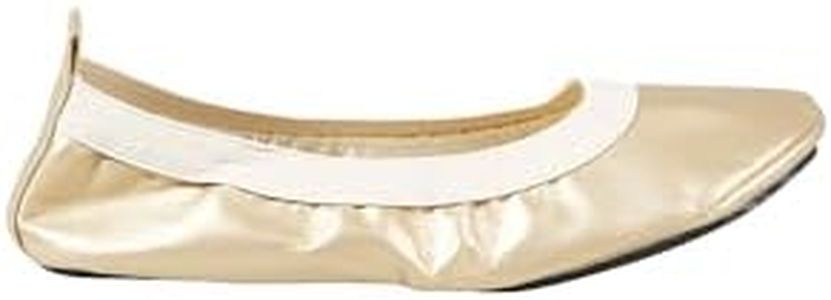 Secret Weapons Womens Flats Fold Up Flats Size XL Golden - Shoes