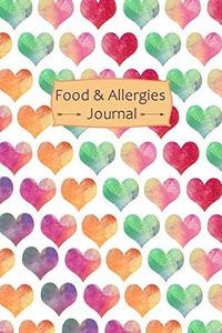 Food & Allergies Journal: Professional Food Intolerance Diary: Daily Journal to Track Foods, Triggers and Symptoms to Help Improve Crohn`s, IBS, Celiac Disease and Other Digestive Disorders