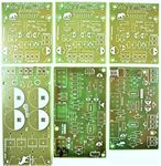 MYPCB Mega PCB Pack1 - TDA7294 100w Amplifier Board 3pcs, Subwoofer Board 1pcs, Bass Treble Board 1pcs and 1pcs Power Supply Board to Make Complete Home Theater System.