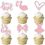Gyufise 36 Pack Oh Baby Cupcake Top