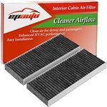 EPAuto CP553 (CF10553) Replacement Premium Cabin Air Filter includes Activated Carbon