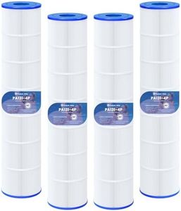 Future Way C5030 Pool Filter Cartridges Replacement for Hayward SwimClear C5030, C5020, C5025, Replace Hayward CX1280XRE, Pleatco PA131, 525 sq. ft (4-Pack)