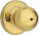 Weiser Yukon Brass Door Knob, Inter
