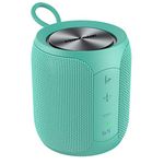 MIATONE 16W Loud Bluetooth Speaker with Thumping Bass, Mini IP67 Waterproof Shower Speaker with 360°Surround Sound, Bluetooth 5.0, Dual Wireless Pairing, Portable Outdoor Speaker for Party (Green)