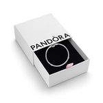 Pandora Moments Women's Sterling Silver Family Tree Clasp Chain Bracelet for Charms, Size 19, With Gift Box