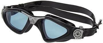 Aqua Sphere Kayenne Swim Goggles with Smoke Lens, Smoke Lens / Black & Green