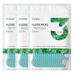 Y-Kelin Mint Dental Floss Value Pack, 300 Pcs Tooth Picks, Teeth Clean & Fresh Breath…