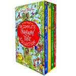 The Complete Magic Faraway Tree Collection 4 Books Box Set by Enid Blyton (Up The Faraway Tree, Folk of the Faraway Tree, Magic Faraway Tree & Enchanted Wood)