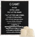 G Gamit Extra Large felt letter boa