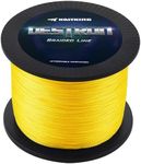 KastKing Destron Braided Fishing Line, Yellow, 10LB, 600Yds