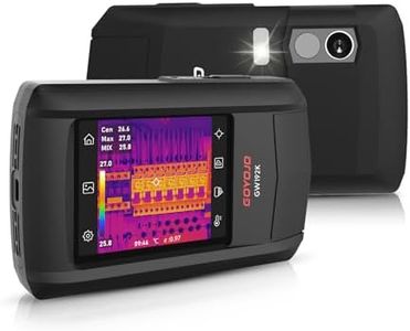 GOYOJO Thermal Camera Pocket Super IR 192x192 Thermal Imaging Camera 25Hz Portable Thermal Imager with App Enabled, Ideal for Home Inspections, HVAC, and Electrical Troubleshooting IP54, -4°F~662°F