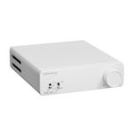 Topping Mini 300 Compact Desktop Power Amplifier - Fully-Balanced Class-D Amp, TRS/RCA Input, 12V Trigger, Ultra-Low Distortion, Zero-Noise Safe and Reliable (White)