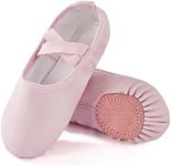 TIEJIAN PU Ballet Shoes for Girls -