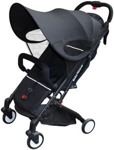 PandaEar Sun Shade for Baby Stroller Car Seats, Universal Strollers Cover Waterproof Toddler Stroller Canopy Windshield, UPF 40+