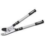 Kings County Tools Double Ratcheting Anvil Lopper | Cuts Dry Wood | Extendable 26" – 40" Long Handles | Trim Dead Tree Branches | 6 Pin-Locked Position Stops | Heavy-Duty Steel