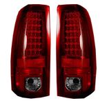 Recon 264173RBK Dark Red Smoked LED Tail Light