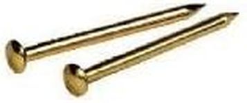 Hillman Escutcheon Pin 3/4" Brass Plated Brass 14 Ga Viewpack 1.5 Oz