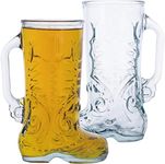 Dimple Stein Beer Mug - 19.00 Oz (2 Pack)