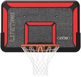 Lifetime 3823 Rectangular Impact Basketball 44-Inch Backboard and Rim Combo