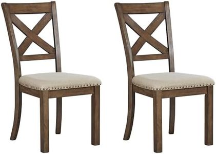 Signature Design by Ashley Dining Room Chair, Wood, Beige