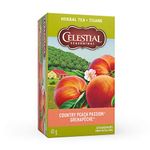 Celestial Seasonings, Country Peach Passion, Herbal Tea, Caffeine Free, 20 Tea Bags, 1.4 oz (41 g) Each