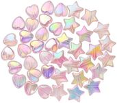 Tupalizy 100PCS Mini Acrylic Beads 