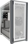 CORSAIR 5000D Airflow Tempered Glass Mid-Tower ATX PC Case - White