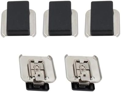 5Pcs Mic Belt Clip Replacement for Motorola PMMN4013 PMMN4013A PMMN4021 PMMN4021A PMMN4022 PMMN4022A PMMN4024 PMMN4024A PMMN4025 PMMN4025A PMMN4051 PMMN4062 Handheld Speaker Microphone