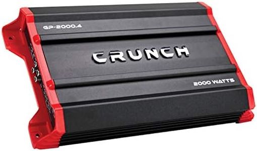 Crunch GP-2000.4 Ground Pounder 2,000-Watt 4-Channel Class AB Amp