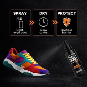 Shoe Clinic Suede Protector Spray – Water & Stain Repellent