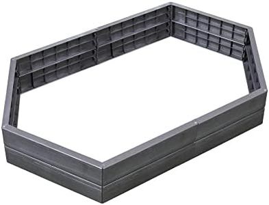 Exaco Trading Company 645101 Modern Raised Bed Extension Lengthen Basic Model by 21.5"