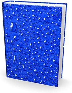 Easy Apply, Reusable Book Covers 1 Pk. Best Jumbo 9x11 Textbook Jackets for Back to School. Stretchable to Fit Most Large Hardcover Books. Perfect Fun, Washable Designs for Girls, Boys, Kids and Teens