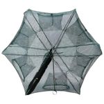 Portable Nylon Fishing Net, 6/12 Holes Automatic Fishing Net Shrimp Minnow Crayfish Crab Baits Cast Mesh Trap Network (6 Hole)