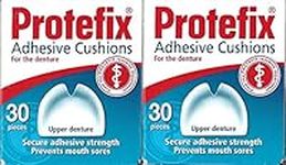 PROTEFIX Adhesive Cushions for Upper Denture - 2x30pcs Boy Slightly Damaged Product 100% ok!