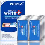 PERSMAX Teeth Whitening Strips – Professional Dentist Approved, Gum-Safe Formula, 14 Treatment, 28 Non-Slip Strips, Pain-Free Express Whitening Kit in 30 Min, Easy to Use for Bright Smile